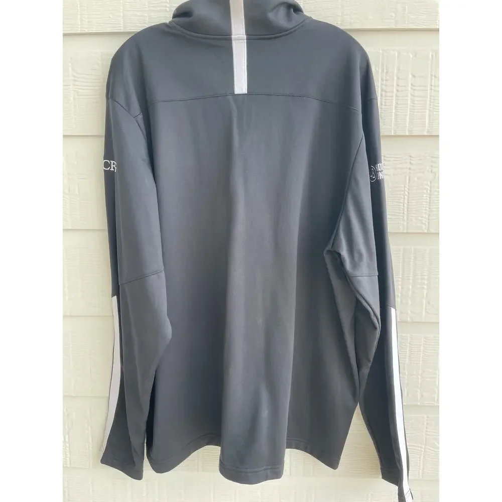 Under Armour black 3/4 zip pullover with CCFG logos 2XL - Picture 3 of 8